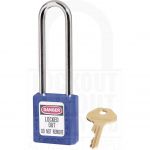 Master Lock 410LT Safety Padlock Blue Long Shackle